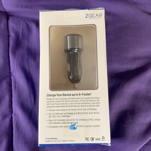 ZGear Adaptive Fast Charger - Picture 2 of 2